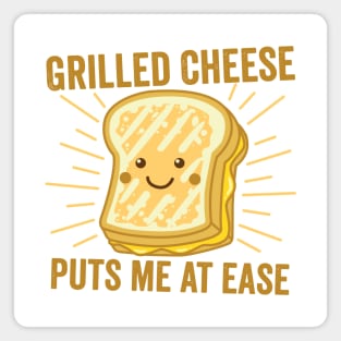 Grilled Cheese Cheesey Comfort Food Sandwich Magnet
